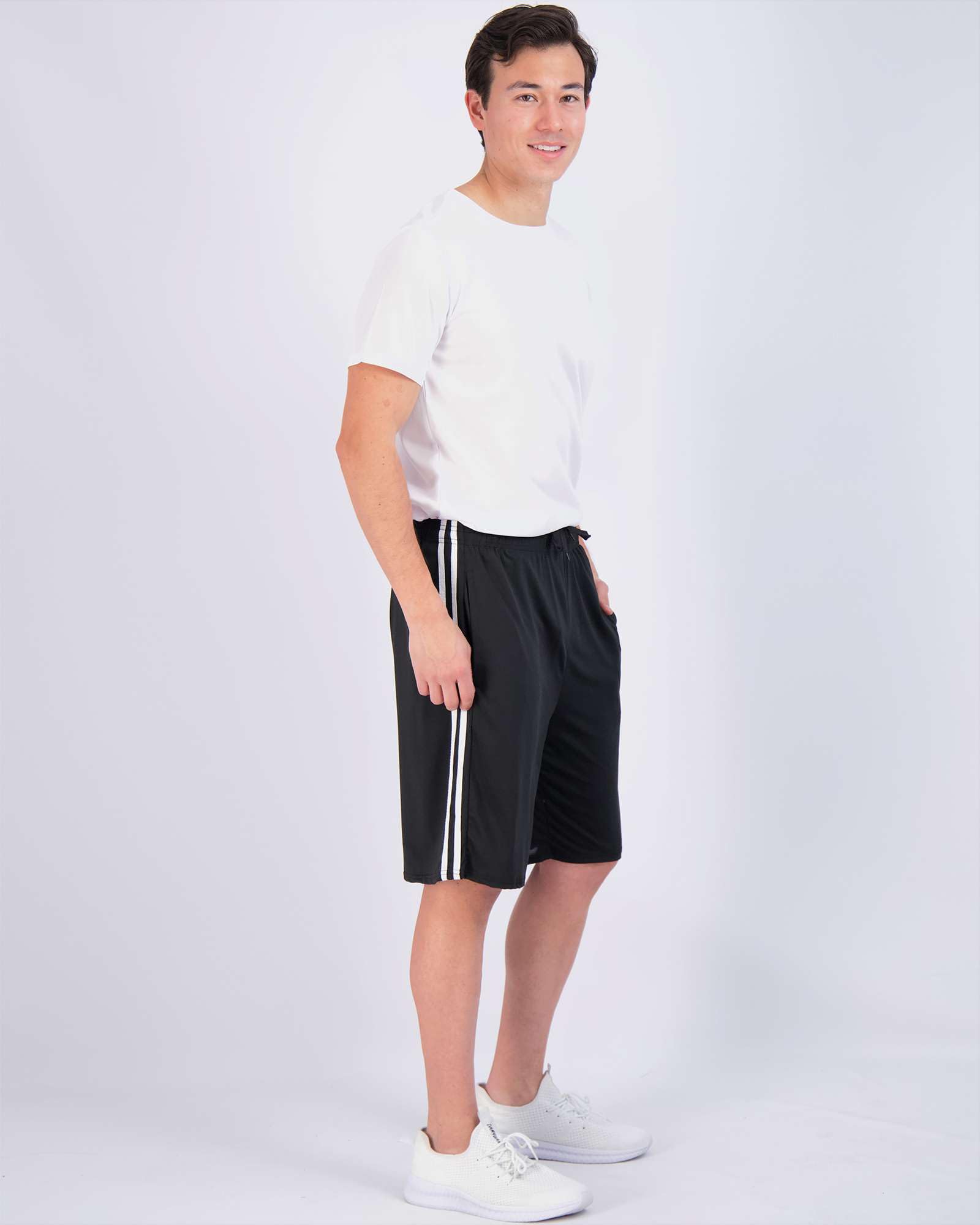 5 Pack Men's Quick Dry Athletic Shorts - Breathable Workout Running Gym Shorts with Pockets - Bulk Pack for Sports, Training & Casual Wear