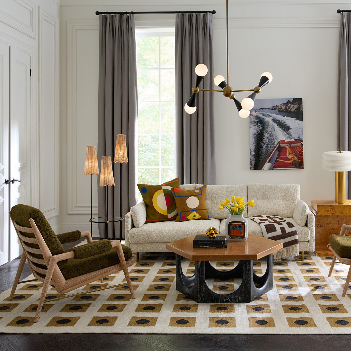 Stylish Bond Flatweave Rug - Soft & Durable Indoor/Outdoor Area Rug - Perfect for Living Room, Bedroom, or Patio Decor