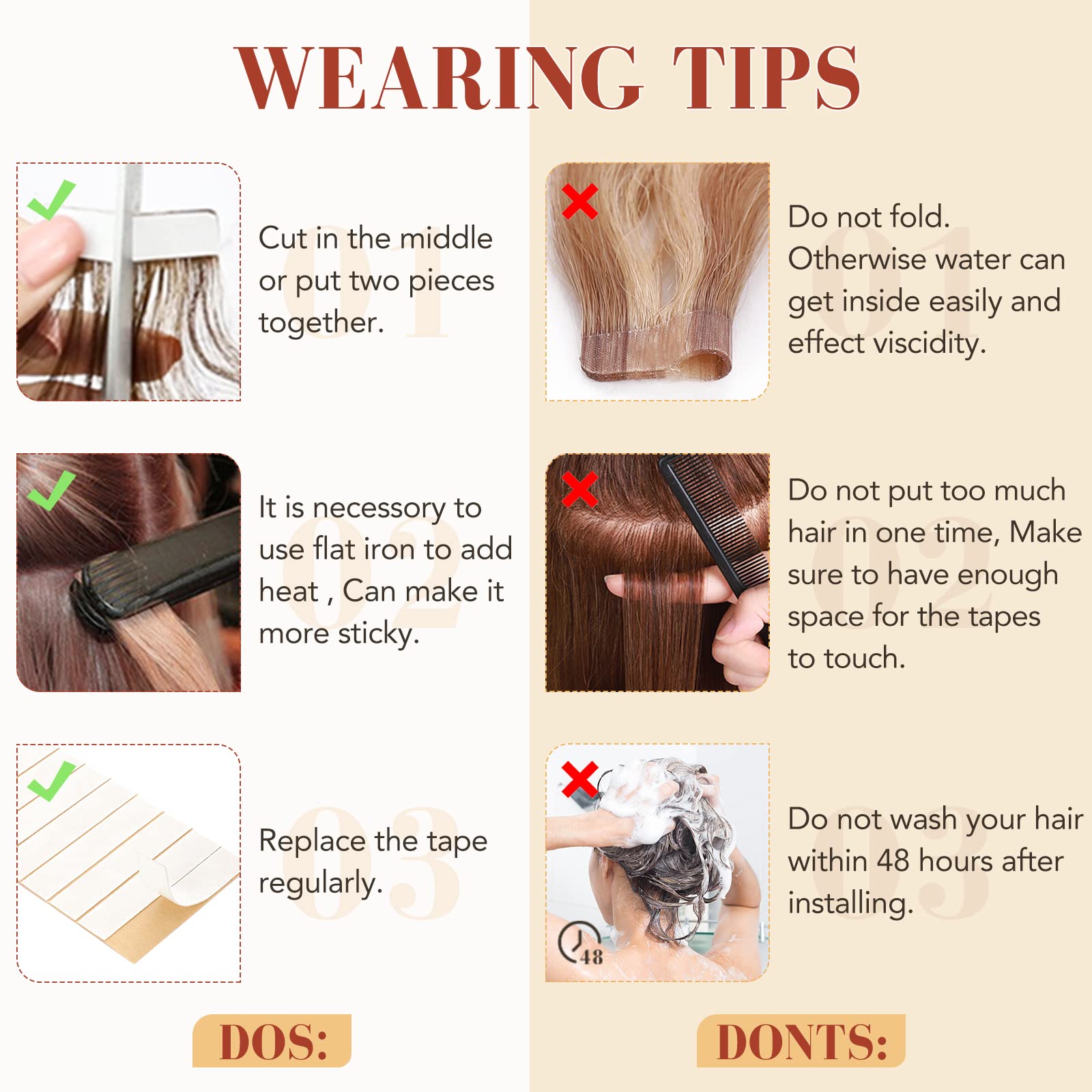 Premium Tape In Hair Extensions 14 Inch 40g 20pcs - 100% Human Remy Hair #613 Bleach Blonde - Seamless Adhesive Skin Weft for Natural Look - Perfect for Daily Wear, Special Occasions & Volume Boosting
