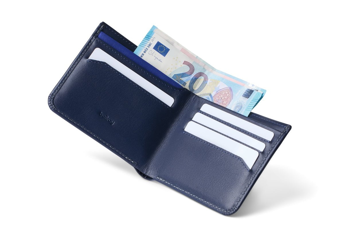 Bellroy Hide & Seek RFID Blocking Leather Wallet - Slim Minimalist Bifold Wallet for Men with Card Slots & Cash Pocket | Perfect for Everyday Carry, Travel & Business Use