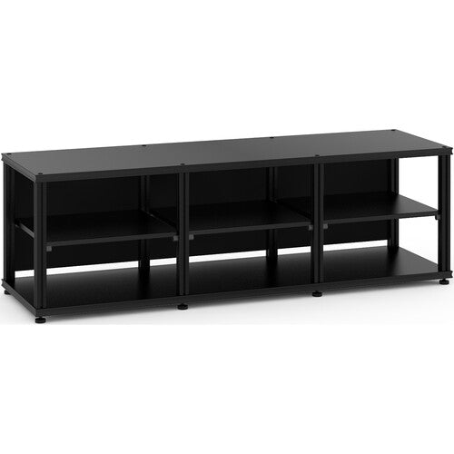 Salamander Designs Synergy Triple 20 Audio Cabinet - Premium Media Storage for Home Theater & Entertainment Systems - Perfect for Living Room, Game Room or Home Office Organization