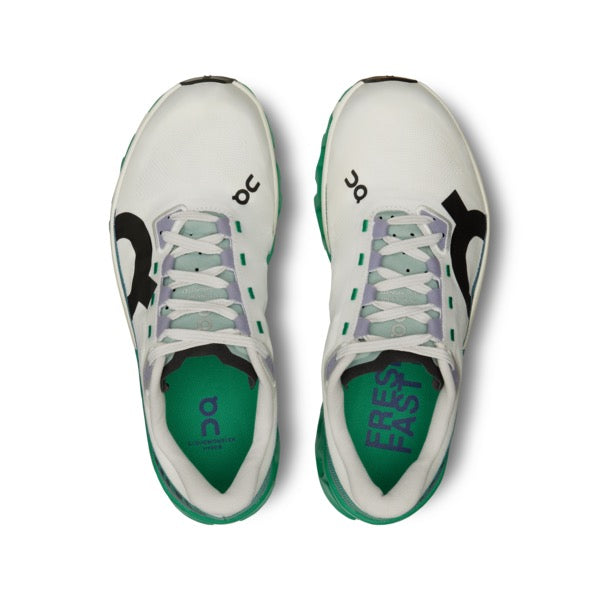 Women's Cloudmonster Hyper Running Shoes - Undyed/Mint - Lightweight Cushioned Sneakers for Women's Jogging, Gym & Daily Wear