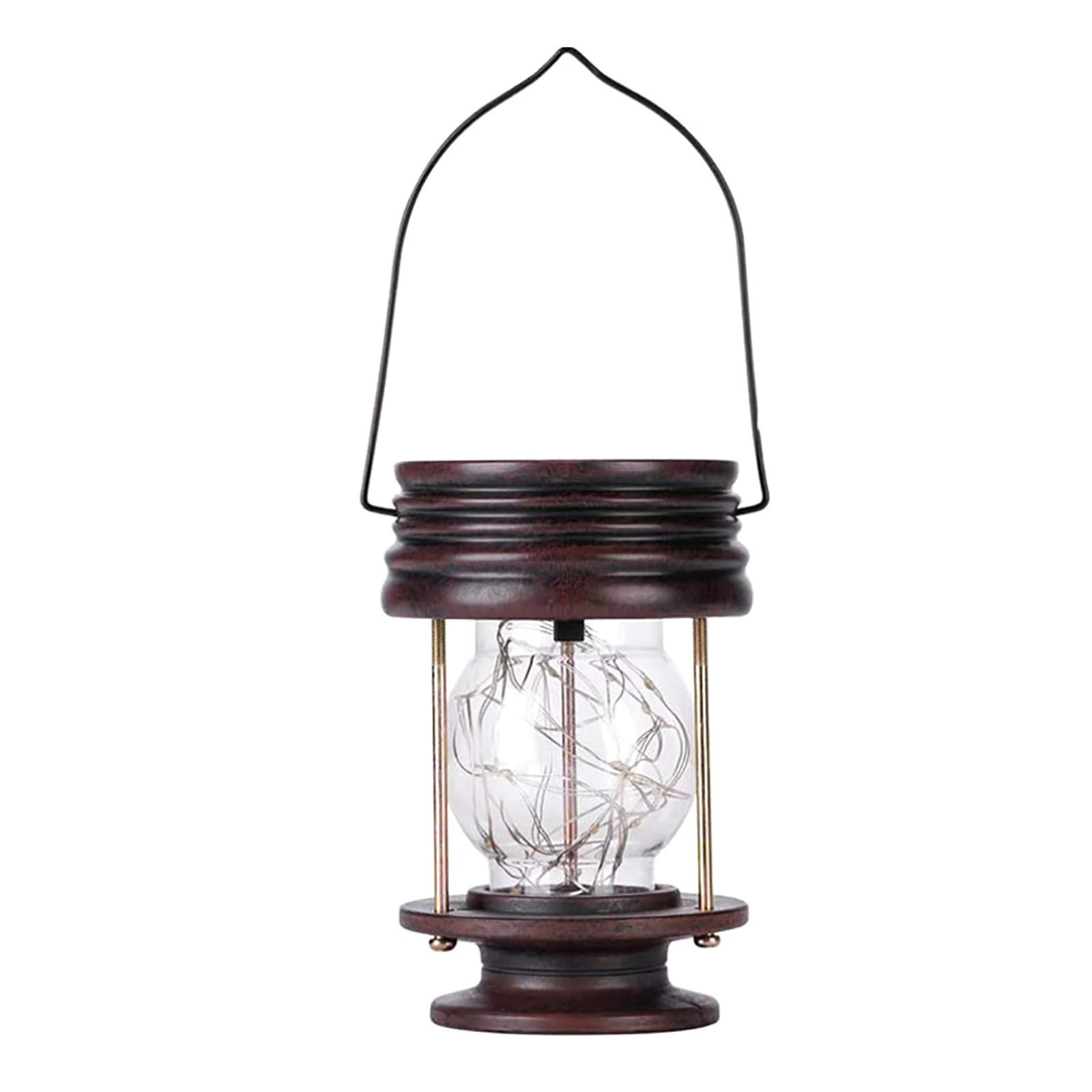 Solar Mason Jar Lights - Clear LED for Outdoor & Christmas Decor