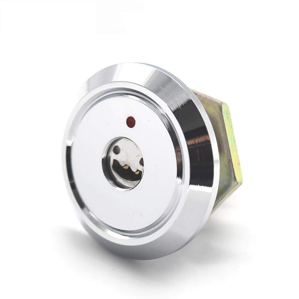 Brass Cam Lock Cabinet Locks with 2 Keys - Secure Door, Drawer & Equipment | Durable Hardware for Home, Office & Storage Use