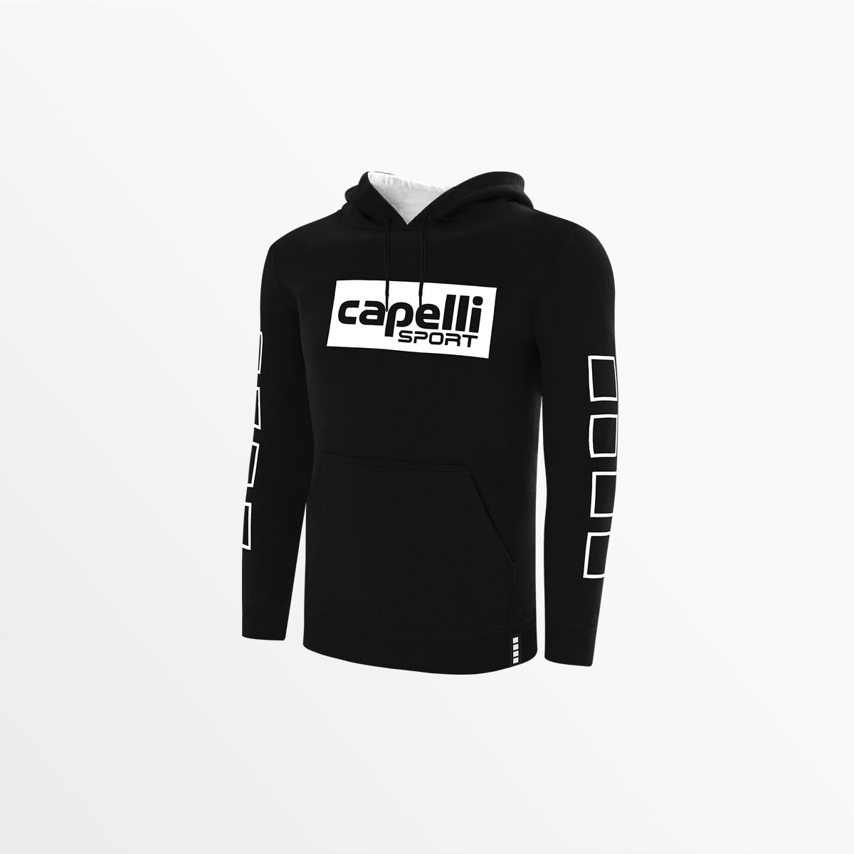 Youth Fleece Hoodie with Logo & 4 Cube Sleeves - Cozy Pullover for Teens | Perfect for School, Sports & Outdoor Activities