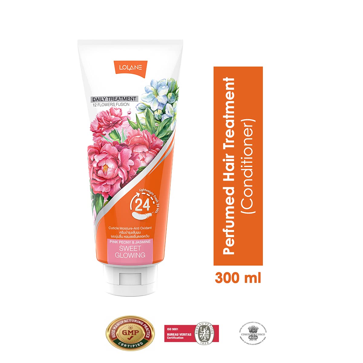 Lolane Sweet Glowing Hair Conditioner - Daily Treatment for Men & Women (300ml) | Hydrating & Nourishing Formula for Soft, Shiny Hair | Perfect for Daily Use at Home or Salon