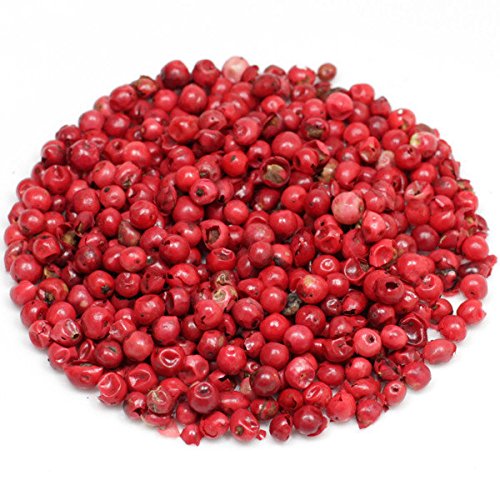 Premium Bulk Pink Peppercorns Whole - 1LB Organic Dried Spices for Cooking, Seasoning & Gourmet Recipes - Perfect for Steak, Salad, Cocktails & Gift Giving