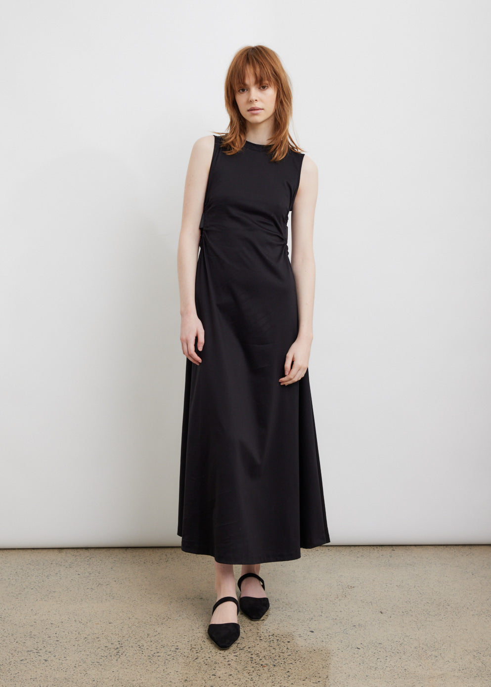 0040 Open Side Dress - Elegant Flowy Summer Dress for Women, Perfect for Beach, Party & Casual Wear
