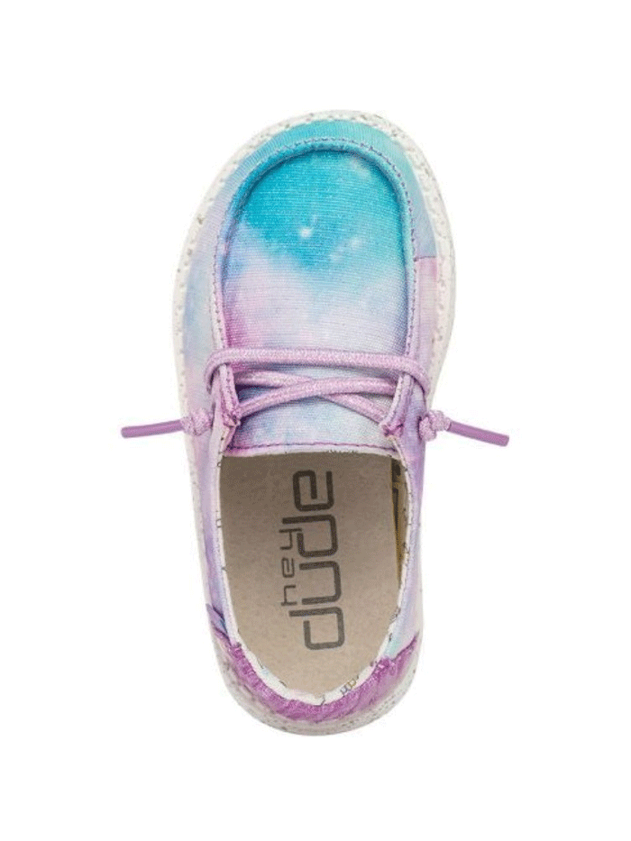 Hey Dude Youth Wendy Shoes - Unicorn Dreamer Style | Comfortable Casual Sneakers for Girls | Perfect for School, Playdates & Everyday Wear