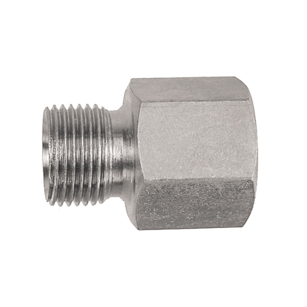 BSP Male to Female Parallel Connector - High-Quality Hydraulic Fitting for Industrial & Plumbing Applications