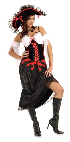 Rubie's Queen of the Sea Pirate Costume for Women - Adult Halloween Dress Up, Cosplay & Themed Party Outfit