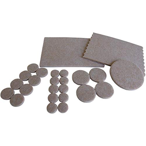 Premium Brown Protective Pads for Furniture - Heavy Duty Anti-Slip Cushioning for Sofas, Chairs & Tables - Home & Office Use