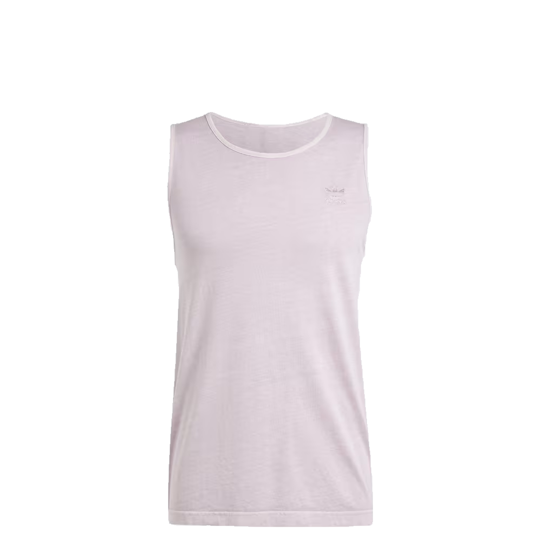 Vintage Adidas Trefoil Essentials Dye Tank Top - Women's Preowned Casual Workout Shirt for Gym, Running & Streetwear Fashion