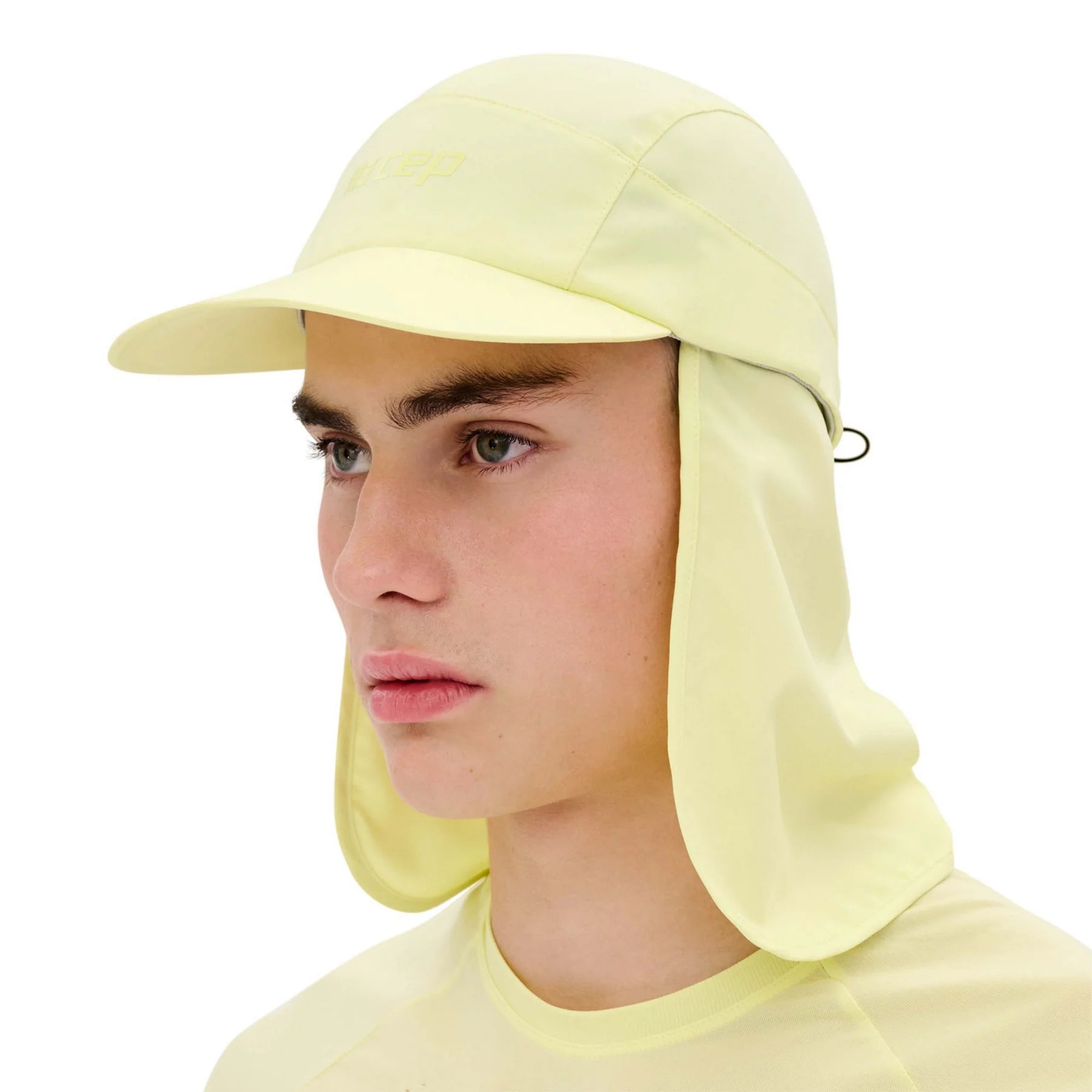 CEP Unisex Ultralight Running Cap - Breathable Sun Hat for Men & Women - Lime Green - Perfect for Jogging, Hiking & Outdoor Activities