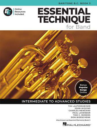 Essential Elements for Band – Baritone B.C. Book 3 with EEi | Comprehensive Band Method Book for Baritone Players | Perfect for School Bands, Private Lessons & Home Practice