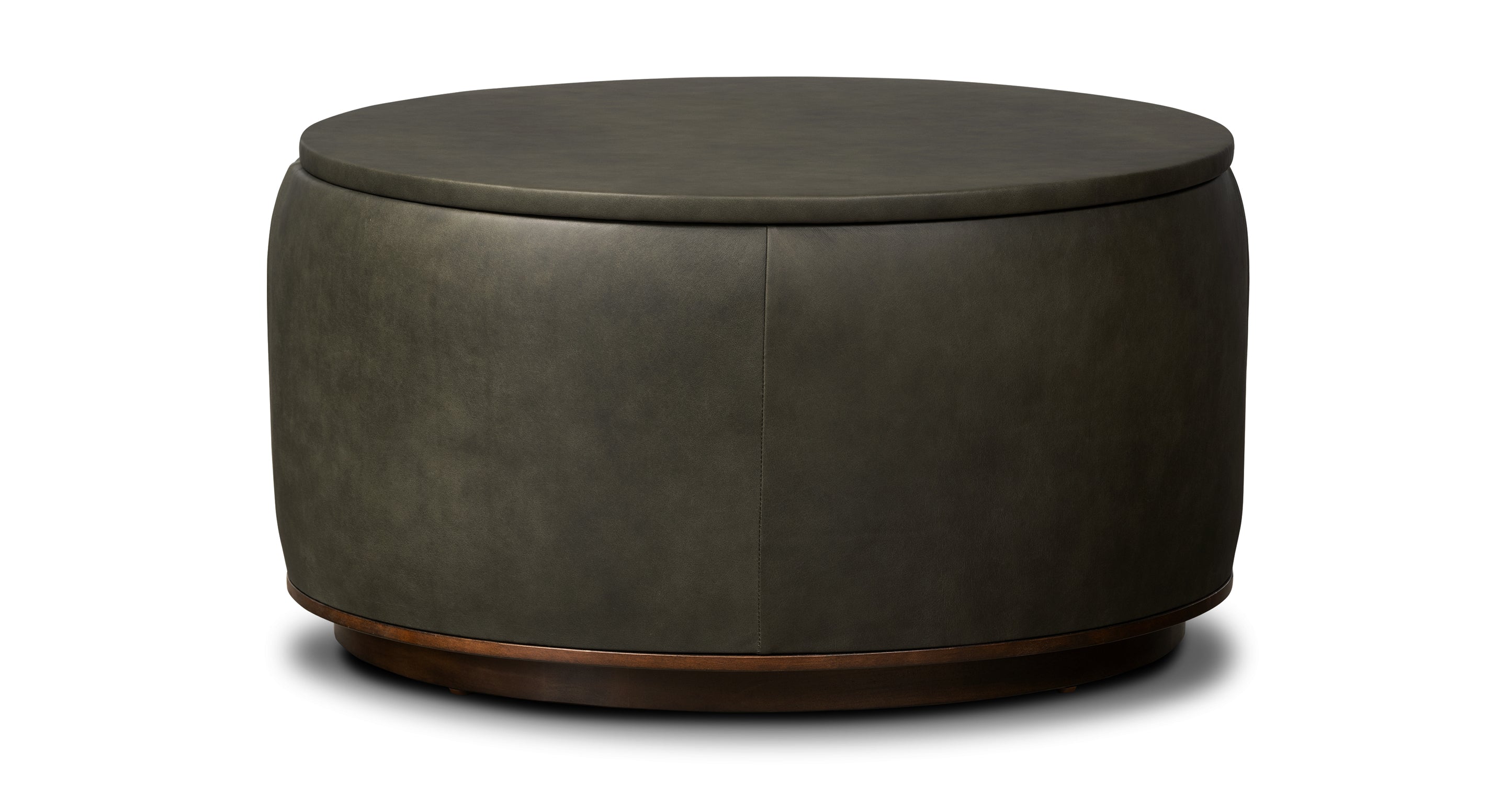 Herve Storage Ottoman - Foldable Footrest Stool with Hidden Storage Compartment, Perfect for Living Room, Bedroom & Nursery - Multi-Functional Furniture for Extra Seating & Organization