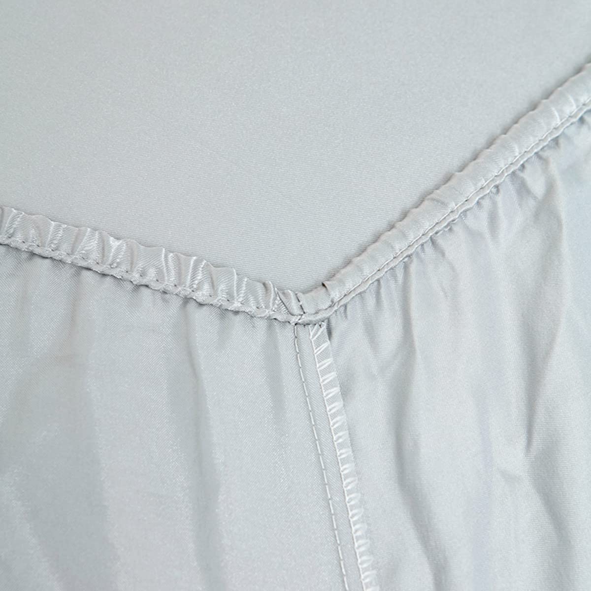 Premium Queen Size Fitted Sheet - Deep Pocket Microfiber Bottom Sheet - Wrinkle, Fade & Shrink Resistant - Durable Easy Care Bedding (Grey) - Perfect for Guest Rooms, Dorms & Master Bedrooms
