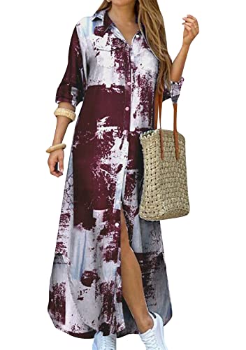 Tye Dye Wine Red