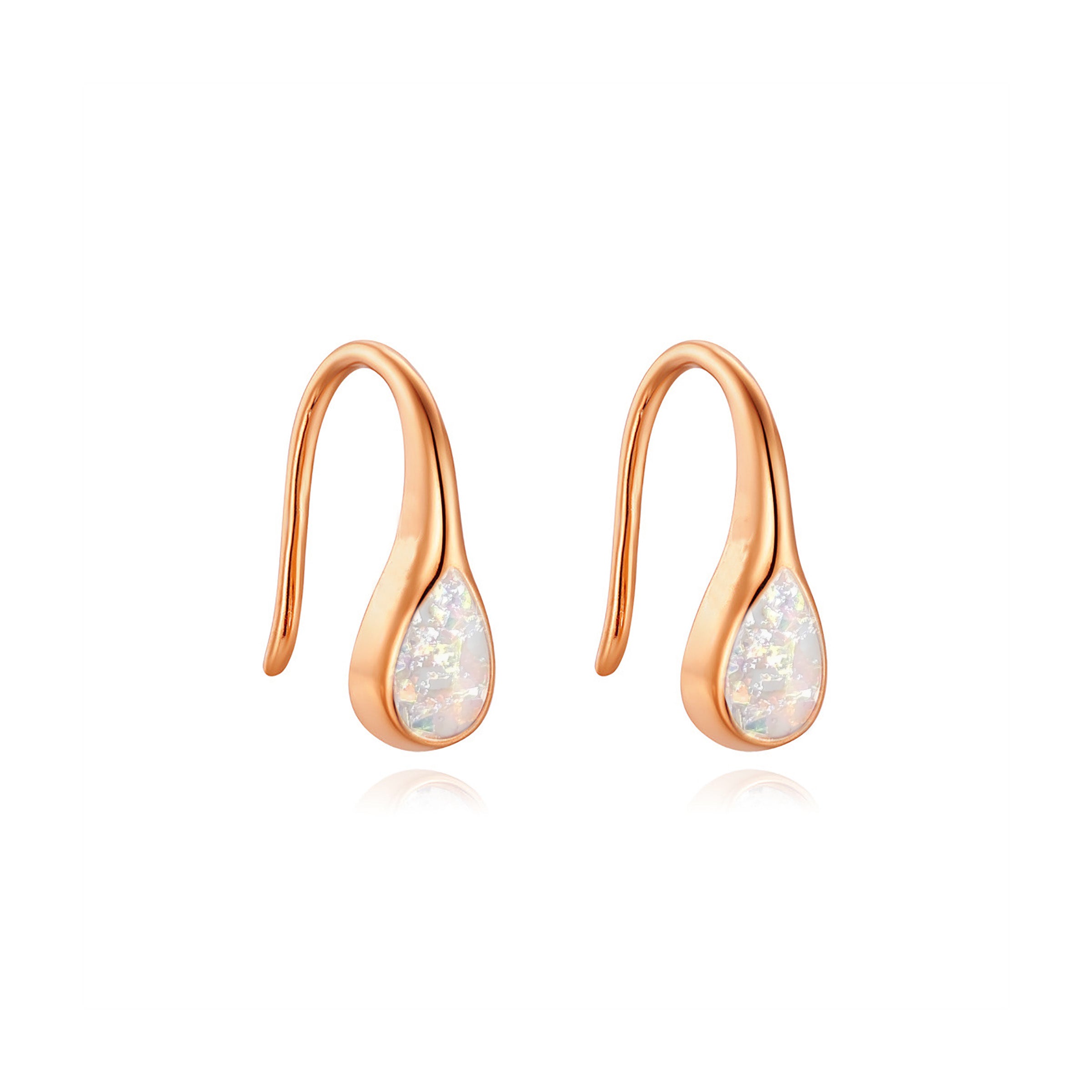Elegant Teardrop Ashes Earrings - Handcrafted Memorial Jewelry for Loved Ones | Perfect for Remembrance, Sympathy Gifts & Special Occasions