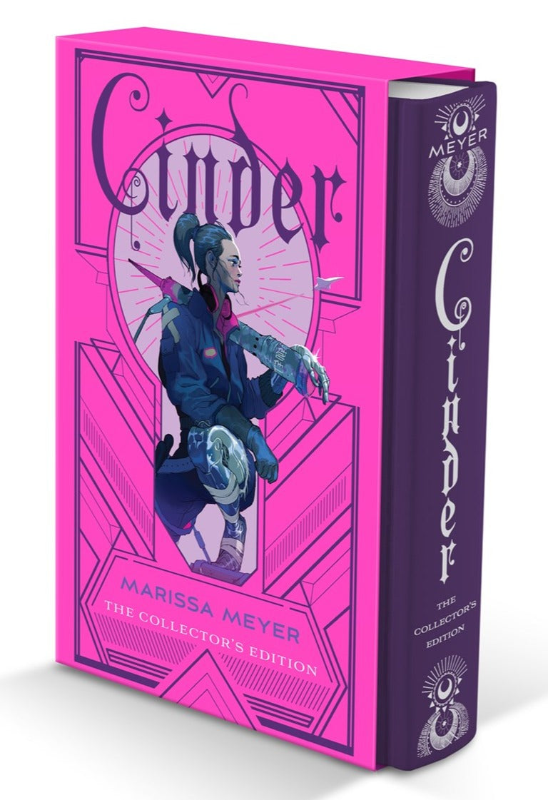 Cinder Collector's Edition - Premium Collectible Book for Fantasy Lovers | Perfect for Display, Gifts & Home Decor | Great for Book Collections and Themed Rooms