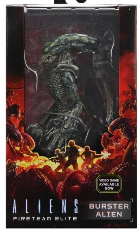 Aliens: Fireteam Elite - Burster Alien Action Figure | Collectible Sci-Fi Toy for Fans | Perfect for Display, Gaming, and Cosplay