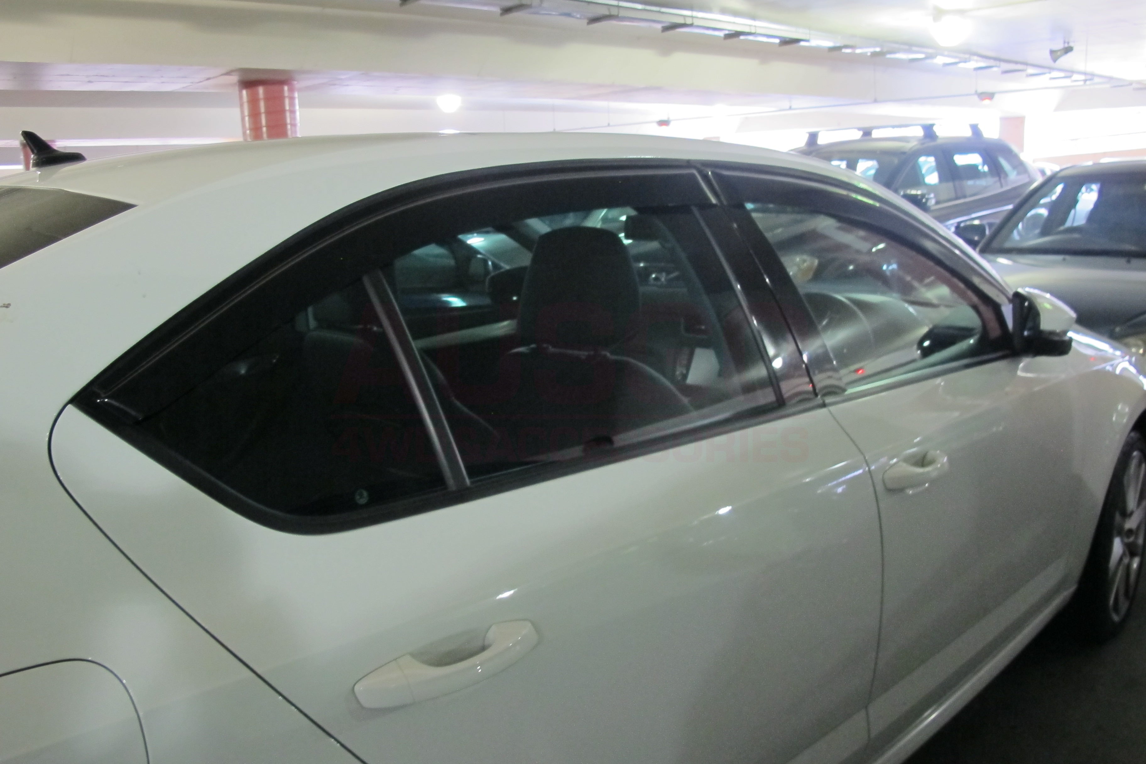 Skoda Octavia Liftback NE Series 2013-2020 Weather Shields - Car Window Rain Guards for All-Weather Protection | Perfect for Rainy Days & Highway Driving