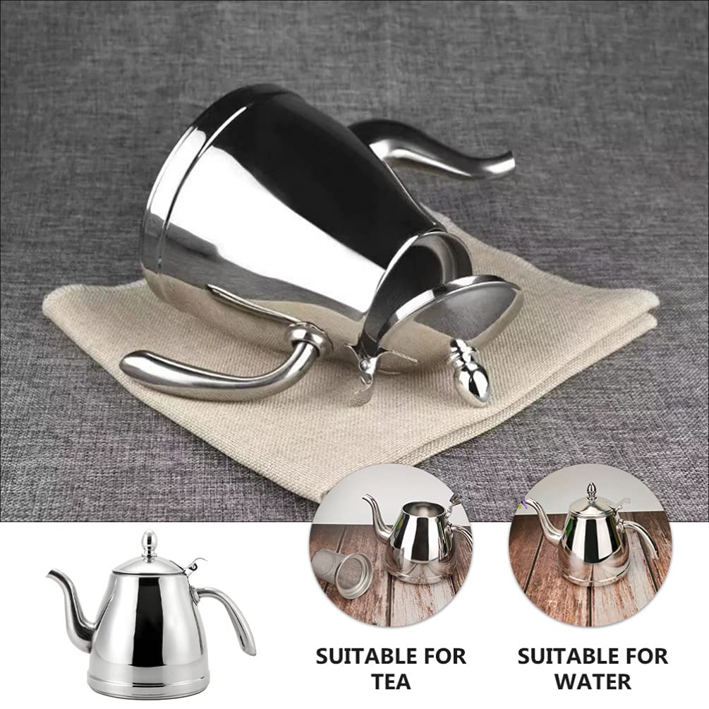 **Cabilock 1pc Stainless Steel Electric Water Kettle - Fast Boiling, Household Tea Kettle for Coffee, Tea & Hot Water - Perfect for Home, Office & Dorm Use**