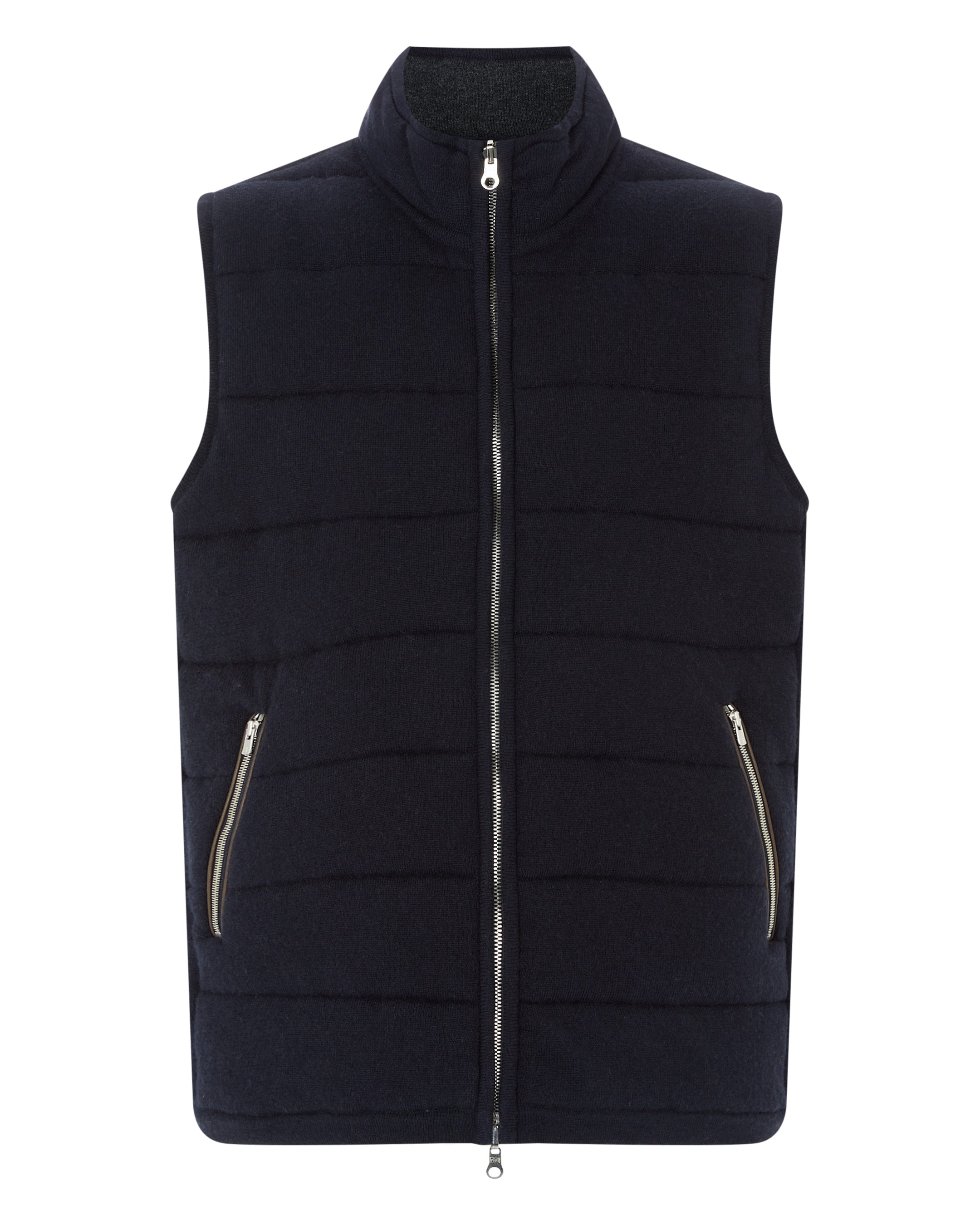 Premium Men's Cashmere Vest Navy Blue - Lightweight & Warm Layering for Business & Casual Wear