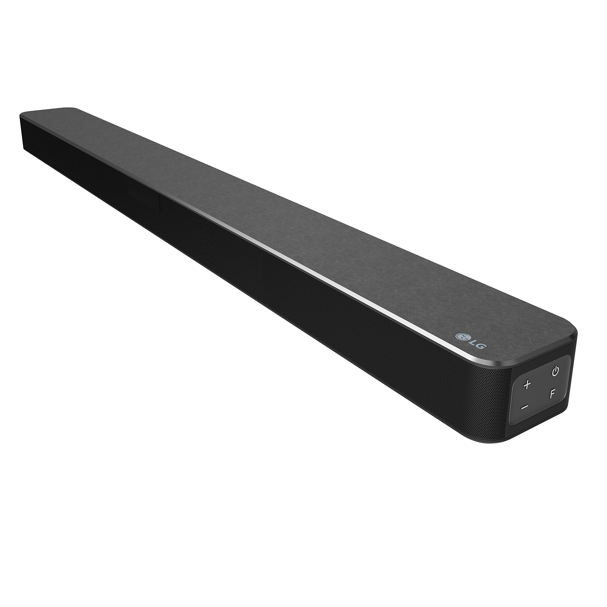 LG SN5Y 2.1 Channel Sound Bar with Wireless Subwoofer - High Resolution Audio, DTS Virtual:X, AI Sound Pro, Bluetooth | Home Theater System for TV, Movies & Gaming (Black)