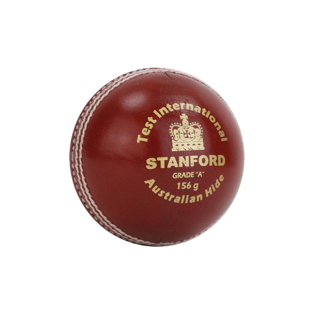 Premium International Cricket Ball - Box of 6 | Professional Grade Leather Cricket Balls for Matches & Practice | Perfect for Club Games, Training Sessions & Backyard Play