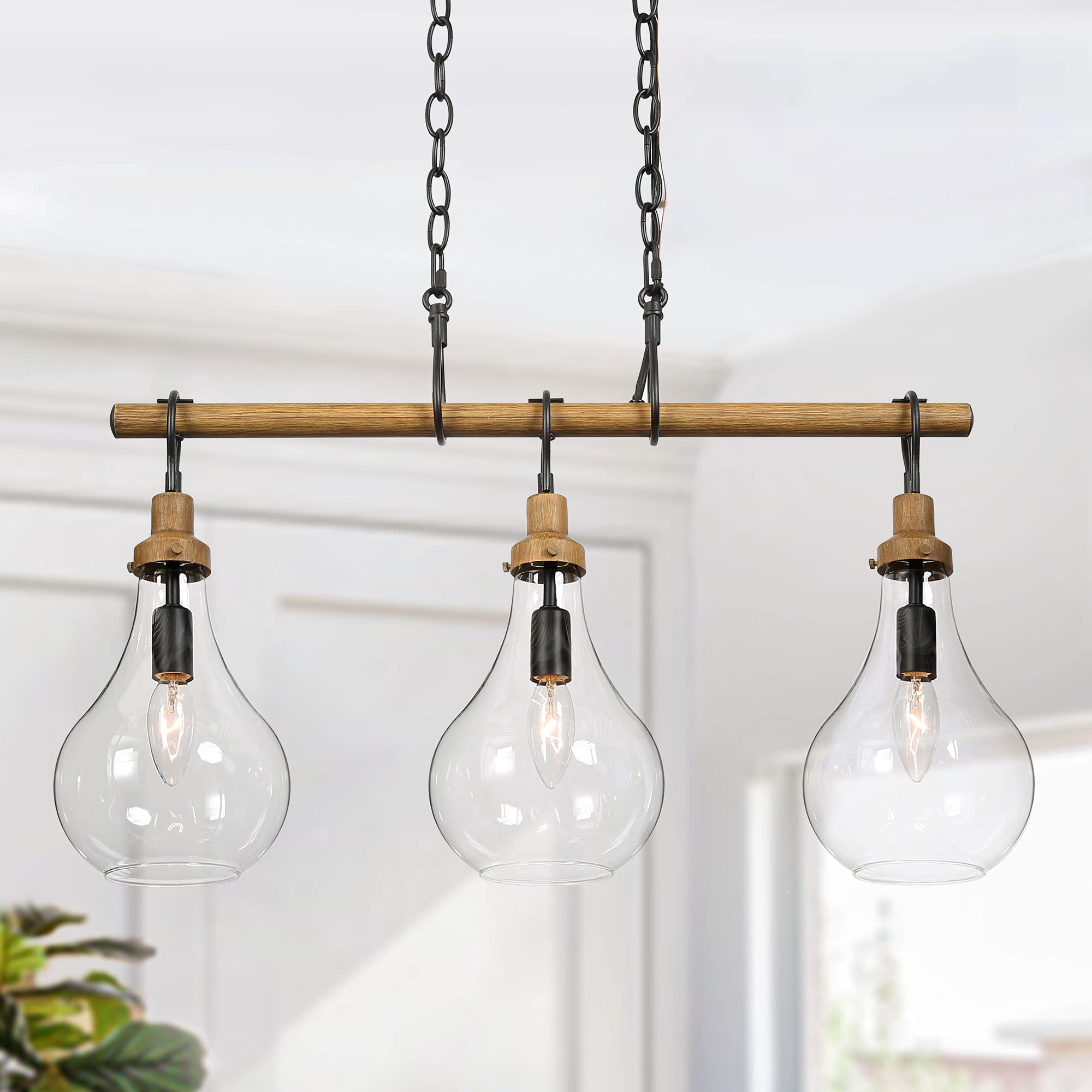 Farmhouse Chandelier Light Fixture - 26.5