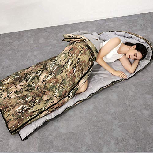 3 Season Lightweight Goose Down Sleeping Bag for Adults - Envelope Style for Camping, Hiking & Outdoor Adventures - Perfect for Backpacking, Travel & Cold Weather Camping Trips