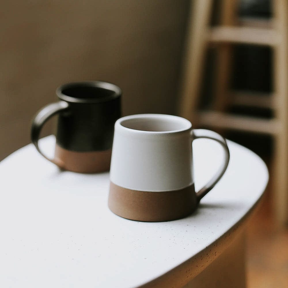 Premium Handcrafted Himalayan Stoneware Mug - Eco-Friendly & Durable Ceramic Coffee Cup for Home, Office & Camping - Perfect for Tea, Coffee & Hot Beverages