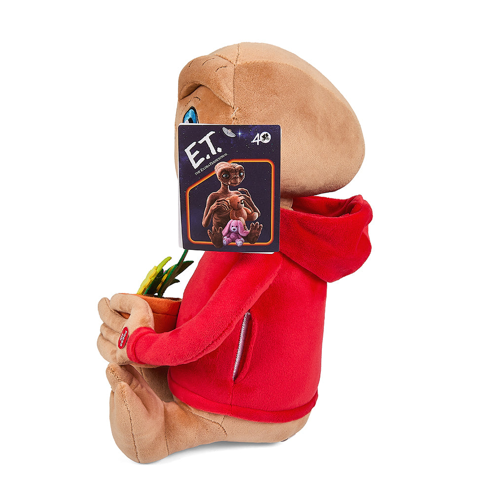 ET the Extra-Terrestrial Interactive Plush Toy with Light-Up Finger - Cuddly Alien Stuffed Animal for Kids, Movie Fans & Collectors - Perfect for Bedtime, Movie Nights & Gifts