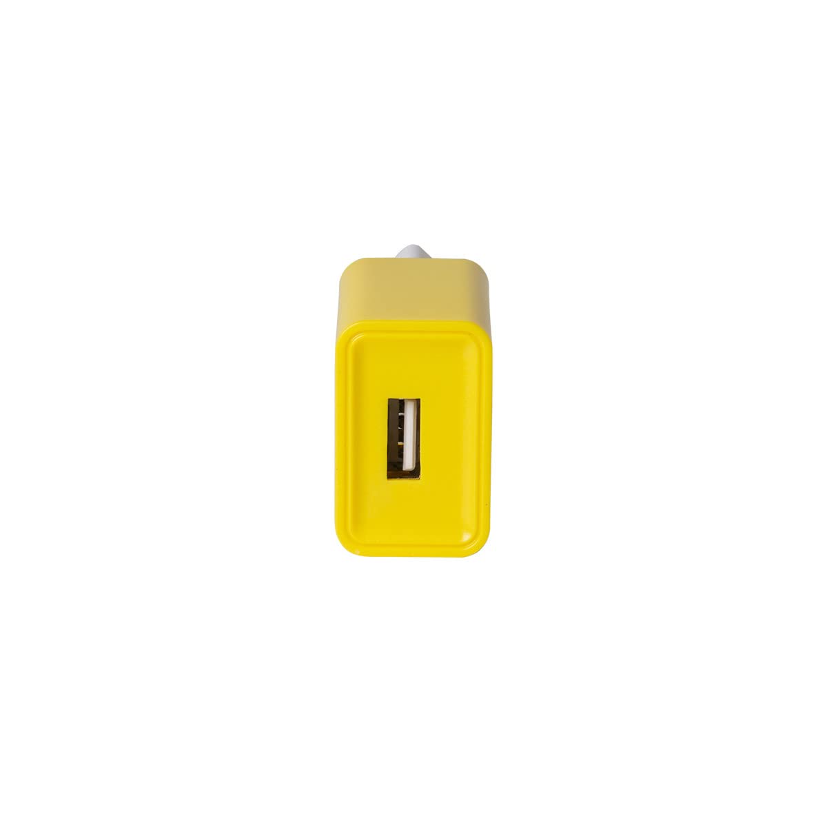 Pantone™ Yellow Travel USB Charger - 2.4A Fast Turbo Charging - Portable Power Bank for iPhone, Android, Samsung - Perfect for Travel, Office & Home Use