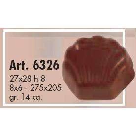Premium Scallop Shell Chocolate Molds for Baking - 6 Cavity Silicone Chocolate Candy Molds for DIY Desserts, Candies, Cupcake Toppers - Perfect for Valentine's Day, Wedding Favors, and Party Treats