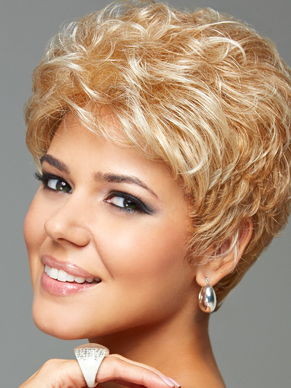 Gabor Acclaim Large Wig (G4+ Dark Chocolate Mist) - Natural Looking Synthetic Hairpiece for Women | Perfect for Cosplay, Daily Wear & Special Occasions