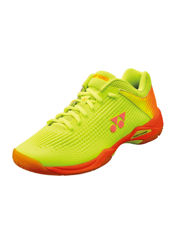 Yonex Power Cushion Eclipsion X2 Unisex Badminton Shoes - Acid Yellow | Lightweight & Shock Absorbing for Indoor Court Sports | Perfect for Badminton, Squash & Tennis Players