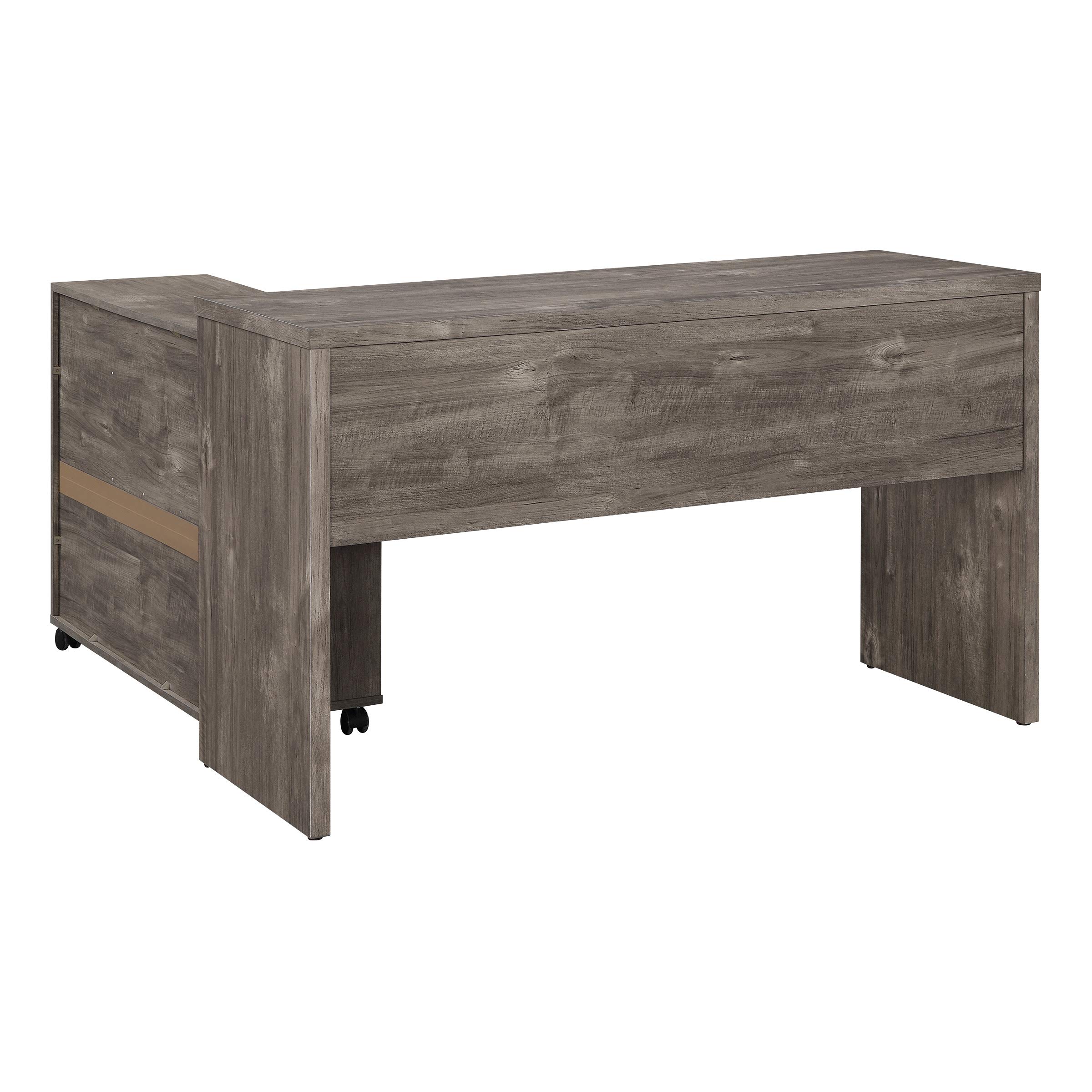 OSP Home Furnishings Waverly Home Office Desk - Scottish Alder Wood Writing Desk with Storage Drawer | Perfect for Small Spaces, Remote Work & Study Rooms