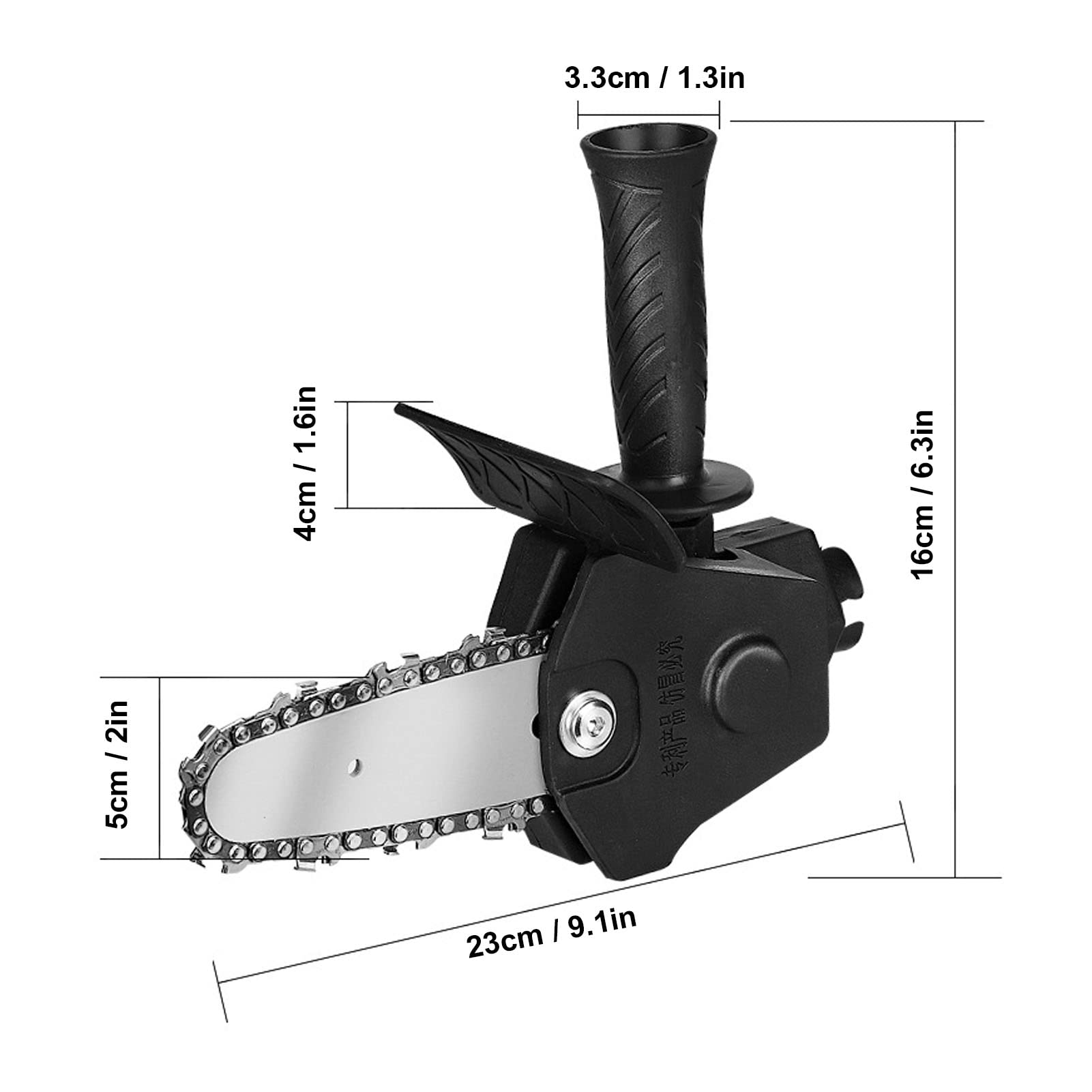 **Cordless Reciprocating Saw & Mini Chainsaw Attachment – Electric Drill Saw for Wood Cutting & Drilling | Portable DIY Tool for Home Renovation & Woodworking Projects**