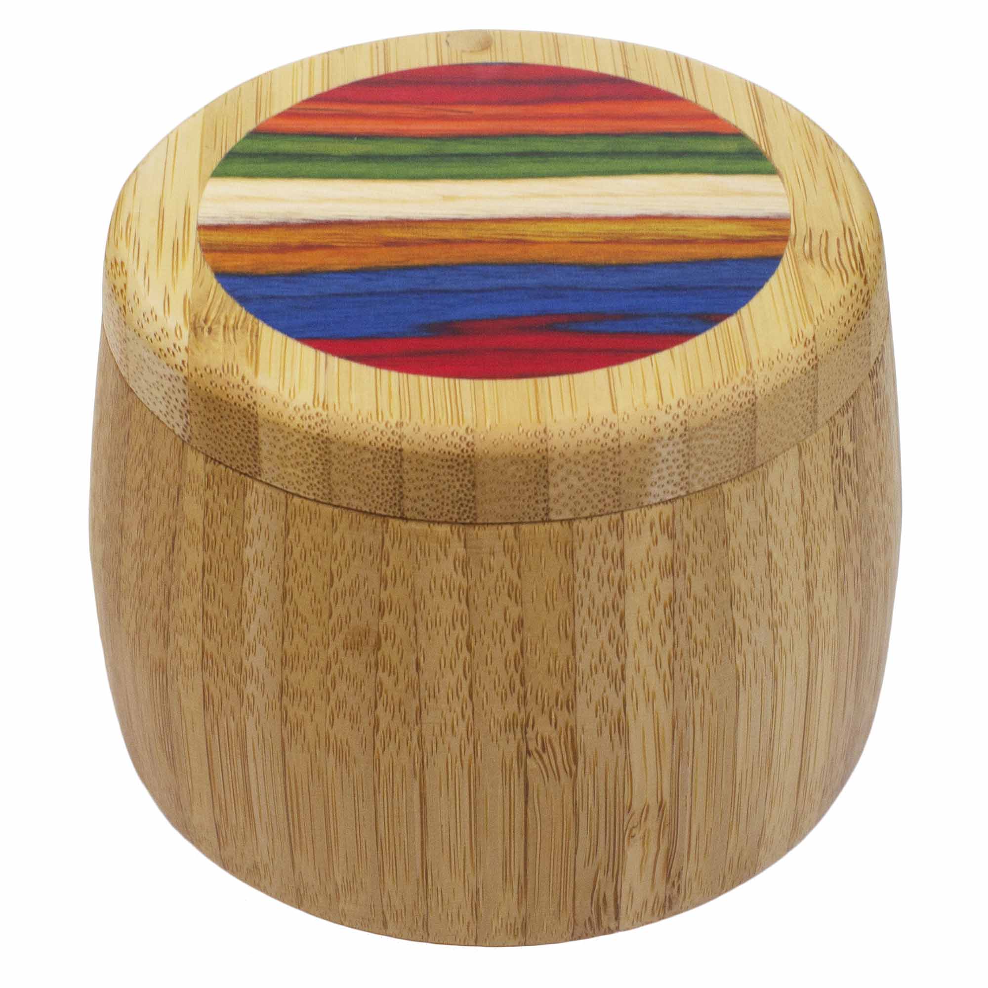 Baltique® Marrakesh Collection Salt Cellar - 8 Oz. Ceramic Salt Keeper with Lid - Elegant Spice Storage for Kitchen, Dining Table & Entertaining