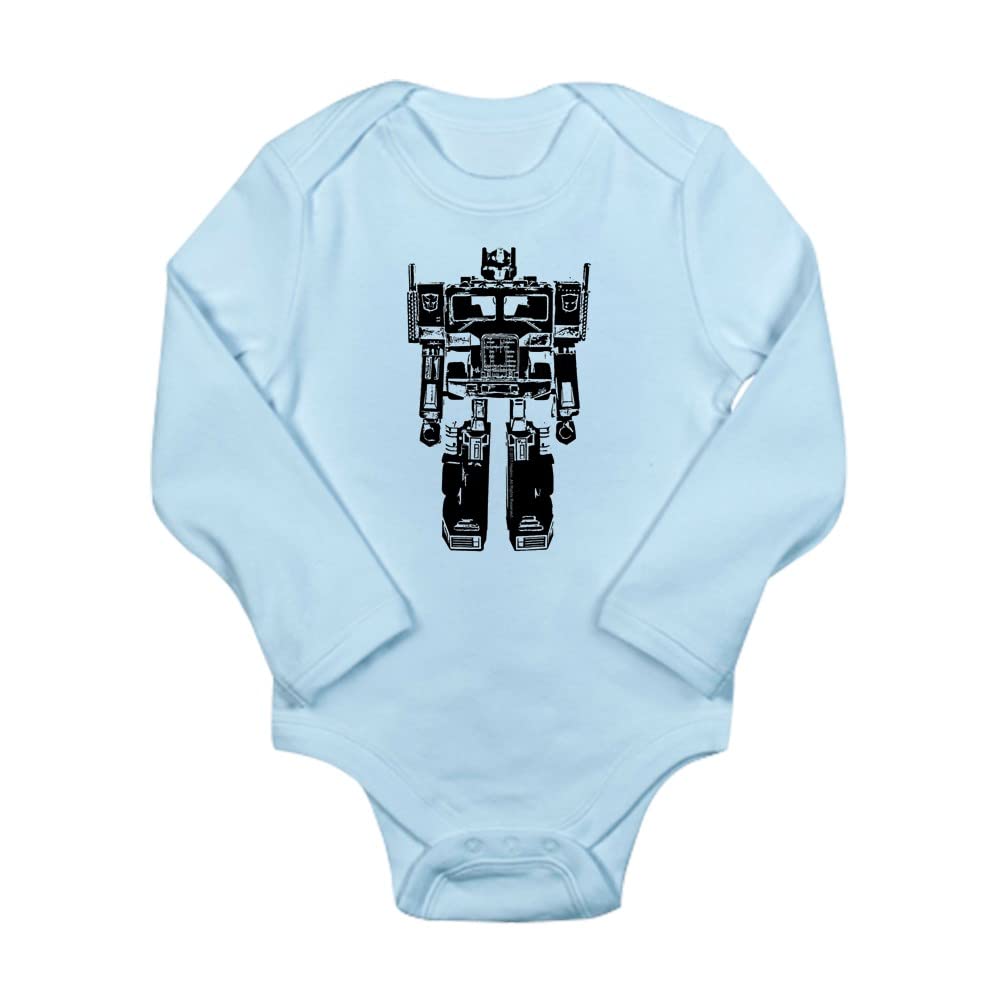 Optimus Prime Robot Baby Bodysuit - Cute Transformers Themed Onesie for Infants & Toddlers - Perfect for Cosplay, Birthday Gifts & Everyday Wear