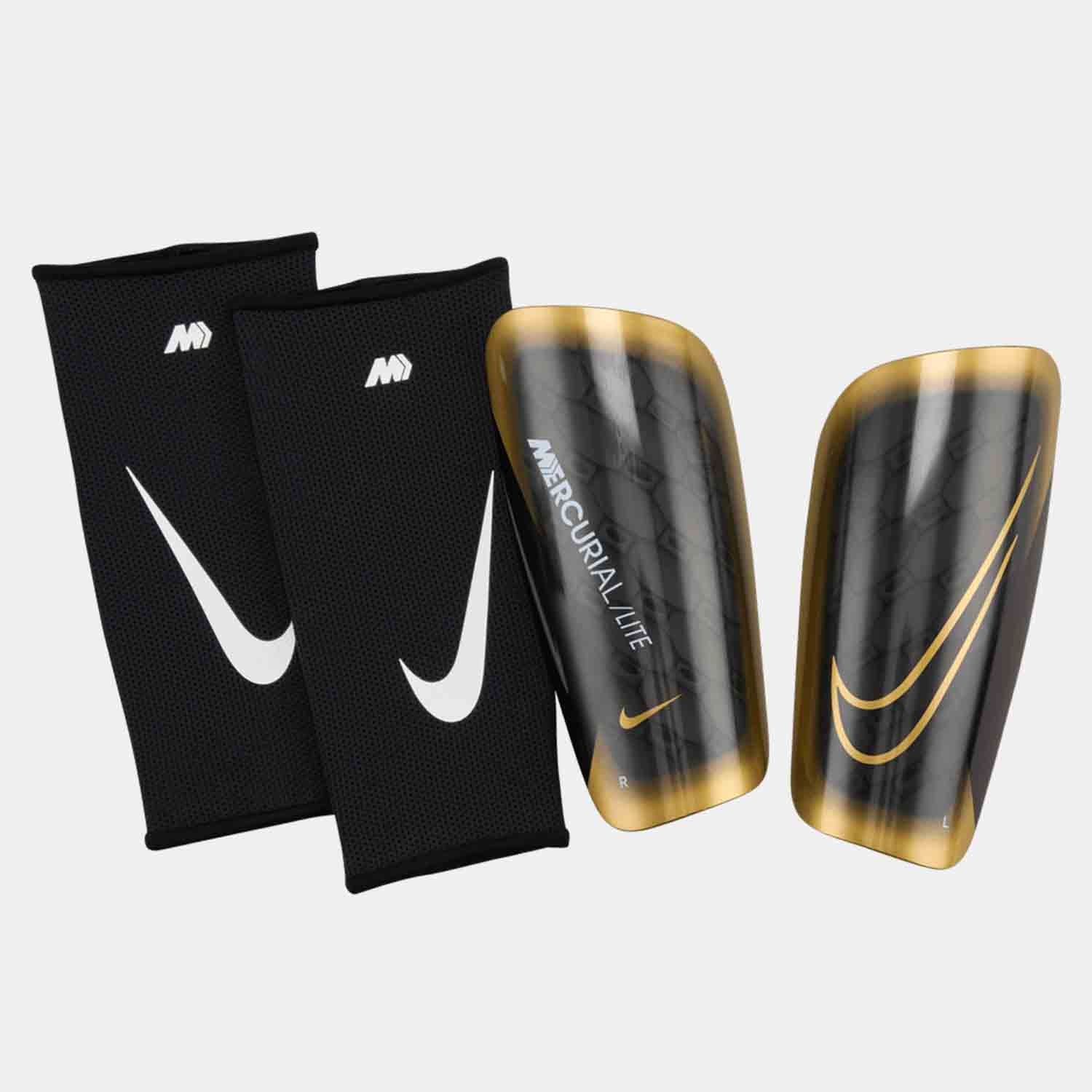 Nike Mercurial Lite Soccer Shin Guards - Lightweight & Breathable for Youth & Adult Players - Perfect for Training, Matches & Outdoor Sports