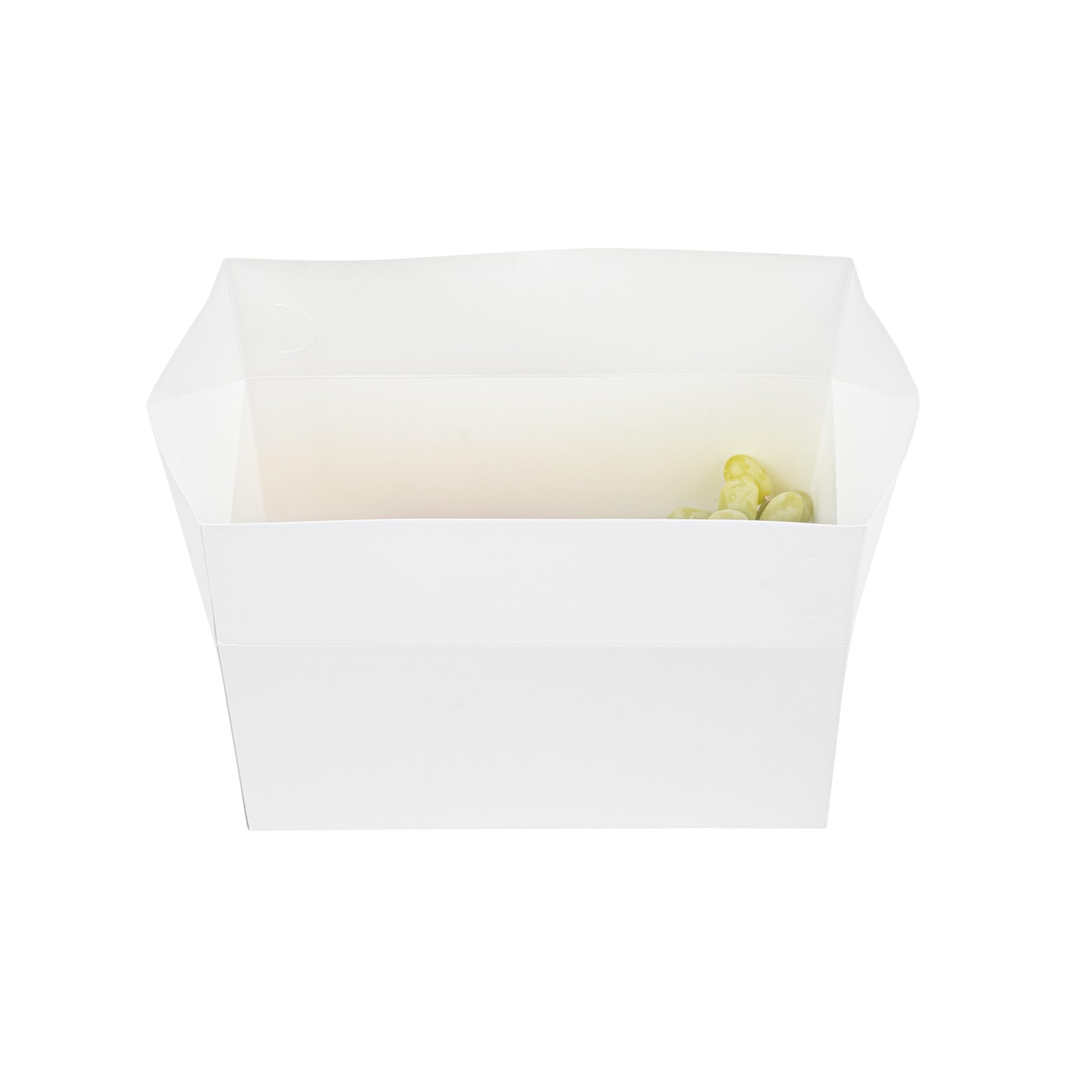 Restaurantware Bio Tek 80oz Eco-Friendly Takeout Containers - 400 Pack Rectangle Disposable Food Boxes with Secure Fast Closure | Leakproof & Greaseproof | Perfect for Burgers, Fried Chicken, Catering & Food Delivery Services