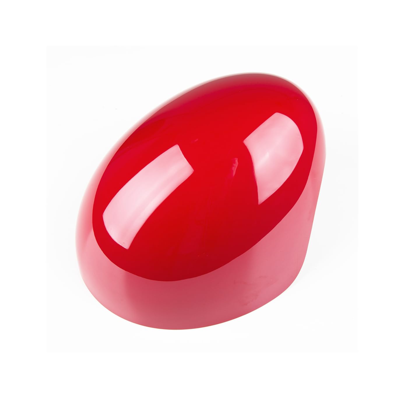 Red Rearview Mirror Cover & Side Wing Mirror Cap for Mini DC01 R Series (R50 R53 R52) - Left Hand Drive Exterior Mirror Shell Replacement | Perfect for Car Customization & Protection