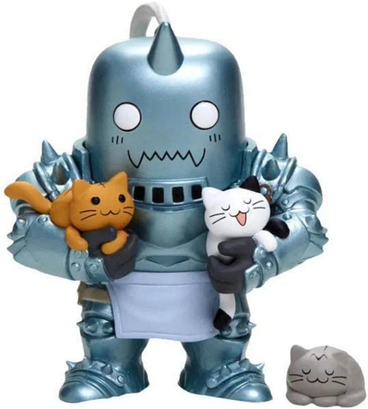 Fullmetal Alchemist Brotherhood Alphonise Elric with Kittens Anime Figure #452 - Perfect for Anime Fans, Collectors, and Home Decor