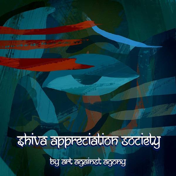 Art Against Agony Shiva Appreciation Society - Hindu God Shiva Wall Art & Home Decor for Yoga Studios, Meditation Spaces & Spiritual Gifts