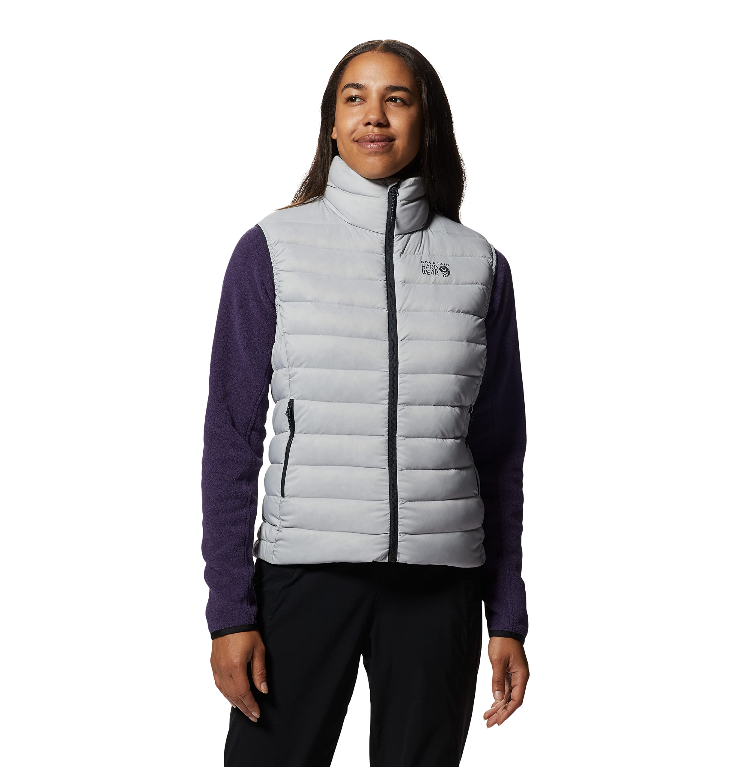 Mountain Hardwear Women's Deloro Down Vest - Lightweight Insulated Puffer Vest for Hiking, Camping & Outdoor Activities | Warm Winter Layering Piece