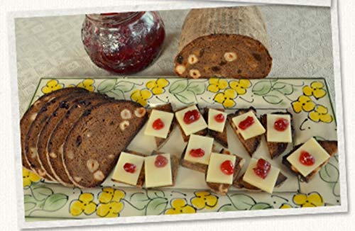 Black Rooster Rye Bread Special - 1 Rye Bread & 1 Fruit Nut Rye Bread - Authentic German Style Artisan Loaf - Perfect for Breakfast, Sandwiches & Holiday Gifts