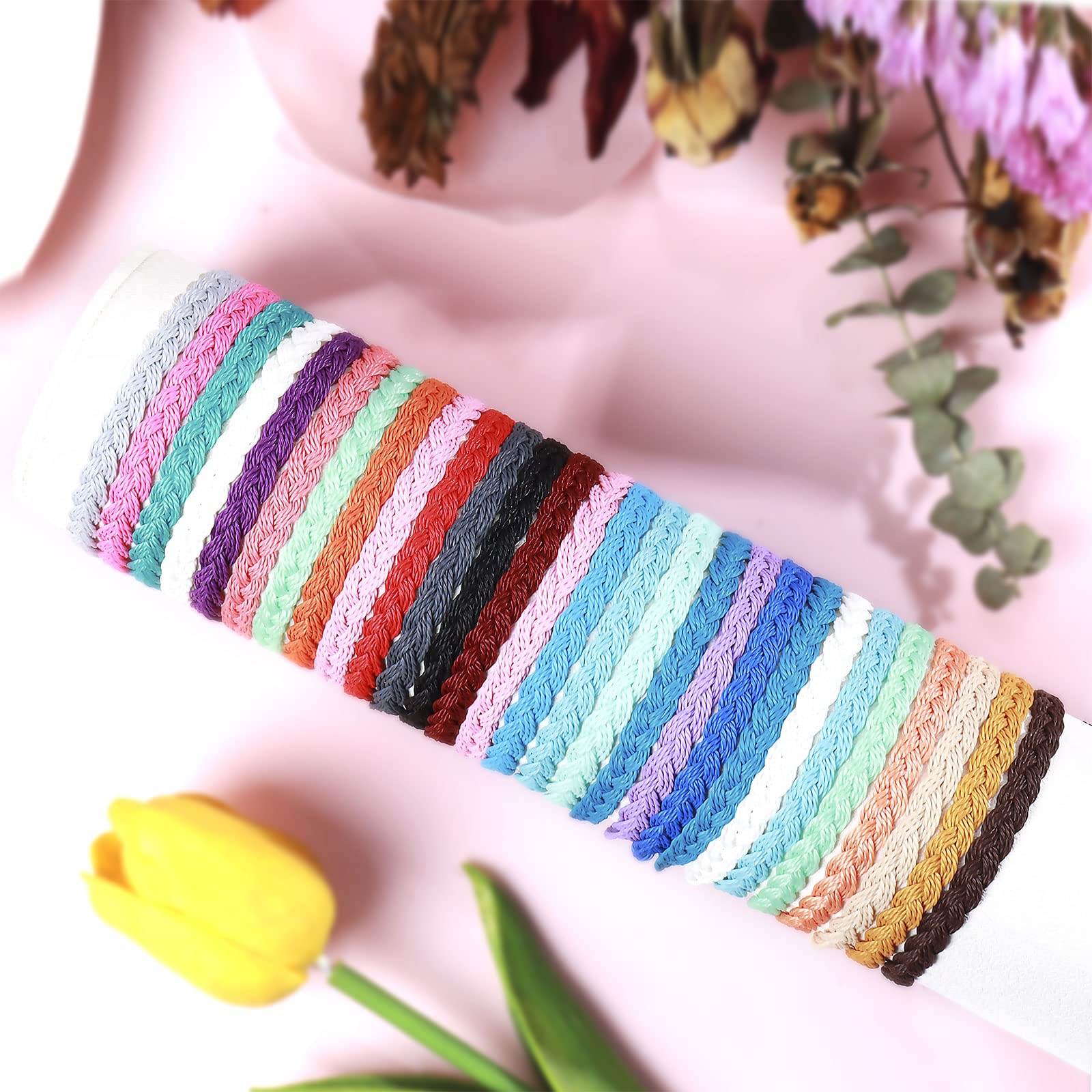 Trendy Adjustable String Bracelets for Women - Waterproof Friendship & Ankle Bracelets - Perfect for Summer, Beach, Surfing & Outfits - Great Gift & Stocking Stuffer Idea